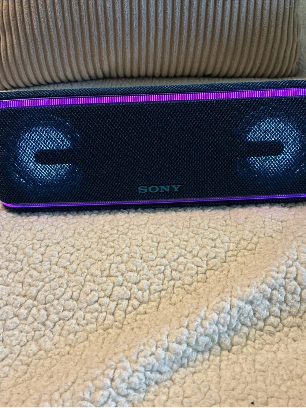 Sony SRS-XB41 Party Light Portable Bluetooth Speaker excellent sound Blue
